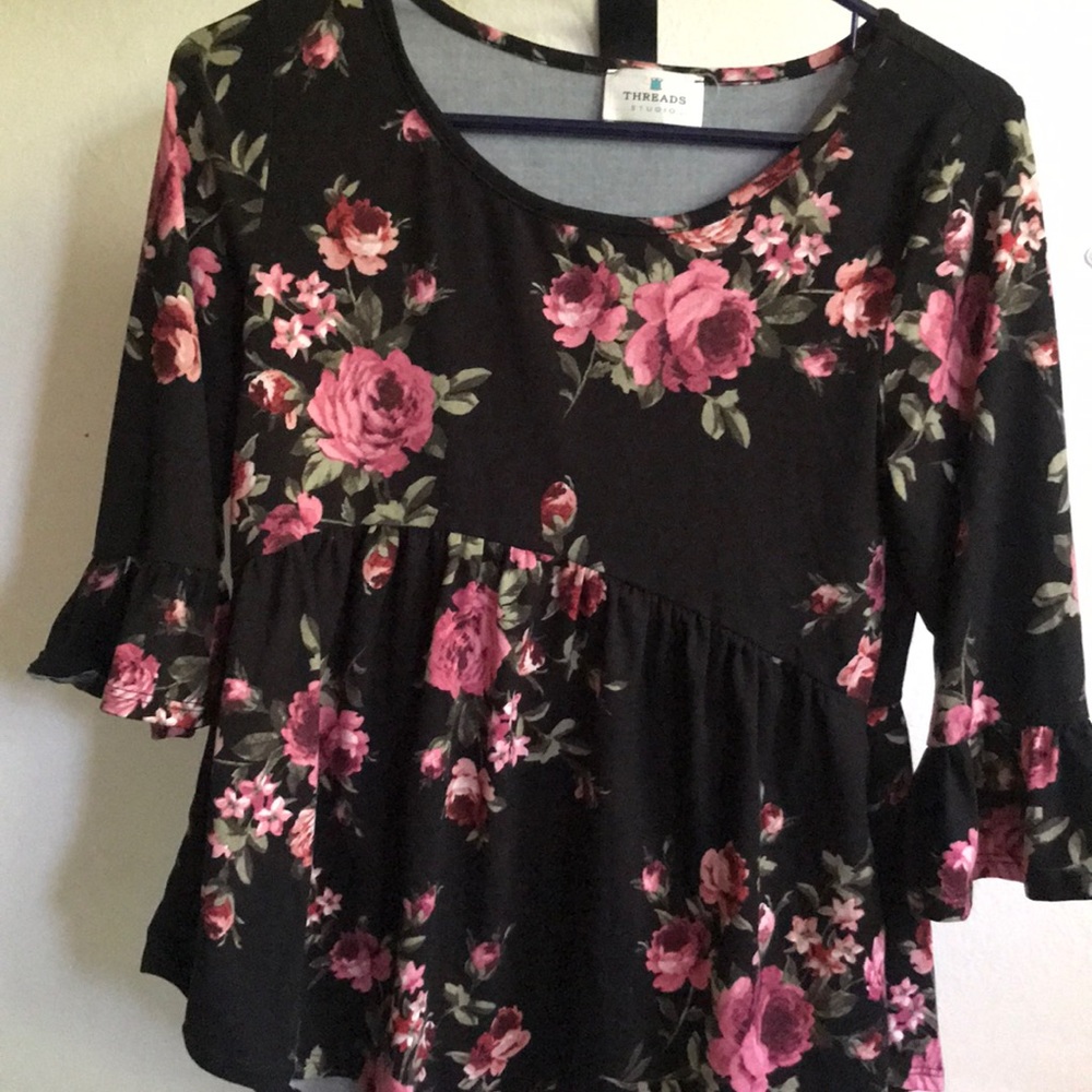 A floral top